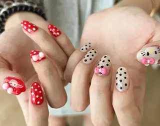 ネイル By moonネイル 🌷ワンホン/韓国風のネイルデザイン