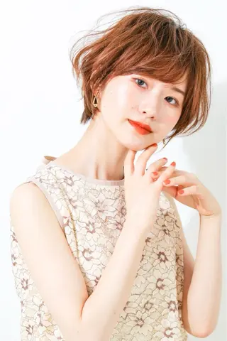 ショート レイヤー⭐️カラー ⭐️平川雅史のヘアスタイル