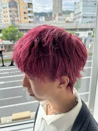 カラー メンズ メンズパーマ/ メンズ特化/寺阪拓真のヘアスタイル