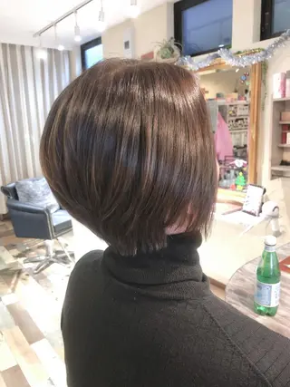 ショート カラー 🌈20年目突入🎉 山口のヘアスタイル