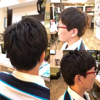 ショート メンズ 赤羽、髪質改善サロン 吉野リョウスケのヘアスタイル