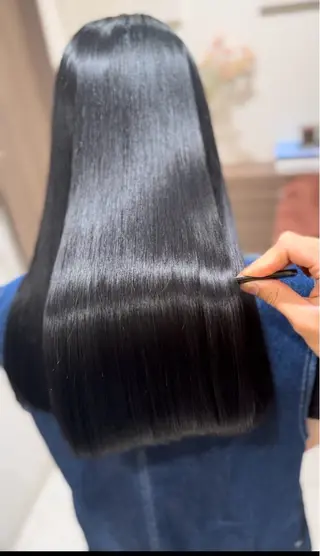 ロング パーマ 【複雑履歴ブリーチ】 中村　玲仁のヘアスタイル