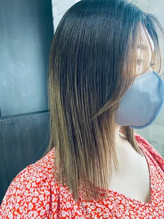 ミディアム ママ美容師🧸谷山 潮音/ReFa取扱店のヘアスタイル