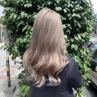 ロング カラー マンツーマン女性 美容師 奏のヘアスタイル
