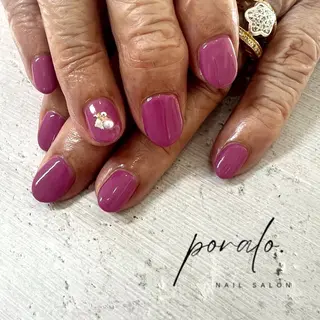 ショート nail salon poraloのネイルデザイン
