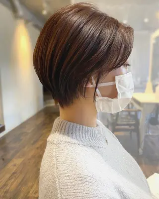 ショート ヒラヤマ ユウスケのヘアスタイル