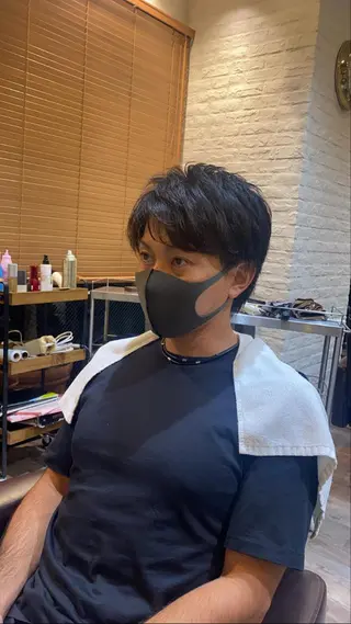 メンズ 横山 カミールのヘアスタイル