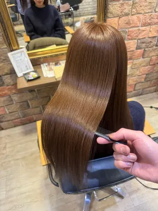 ロング 古川 流久のヘアスタイル