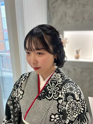 ショート ヘアアレンジ 🌷川崎/ボブ/ アレンジ/コトネ🌷のヘアスタイル