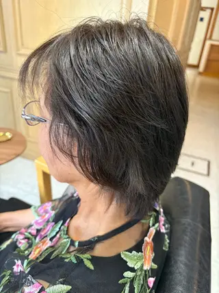 ショート カラー 🩵り ん🦋のヘアスタイル
