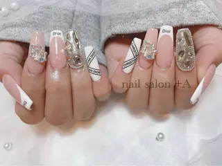 ロング Nail Salon +Aのネイルデザイン