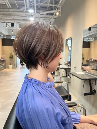 ショート カラー 銀座No.1ショート 似合わせカット/といのヘアスタイル