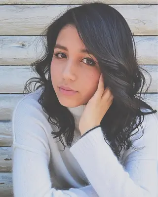 ロング パーマ 榎本 稔久のヘアスタイル