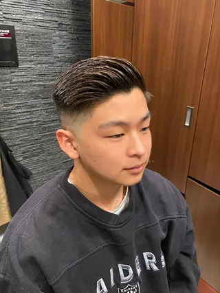 ショート メンズ 浅見 天翔のヘアスタイル