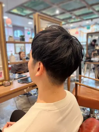 ショート メンズ 立川 allu｜細谷 ションのヘアスタイル
