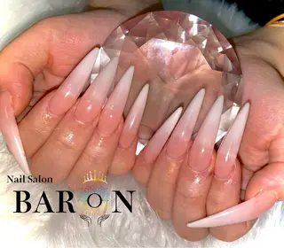 ロング BARON SAKIのネイルデザイン