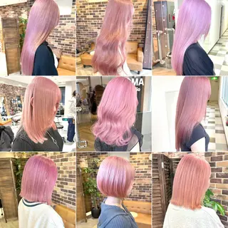 ロング 艶髪／透け感カラー ／ＲＹＯのヘアスタイル