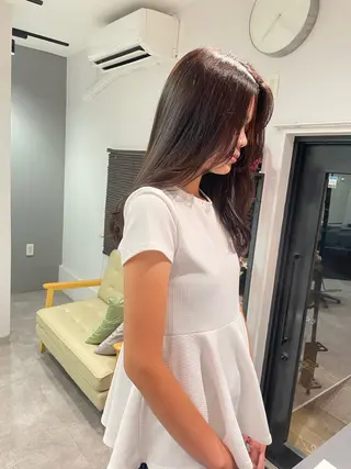 ロング カラー かのん/ 庄内・三国BARONのヘアスタイル