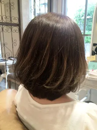 ショート ミディアム セミロング ロング カラー パーマ ヘアアレンジ 韓国♡ハイライト ♡YURIのヘアスタイル