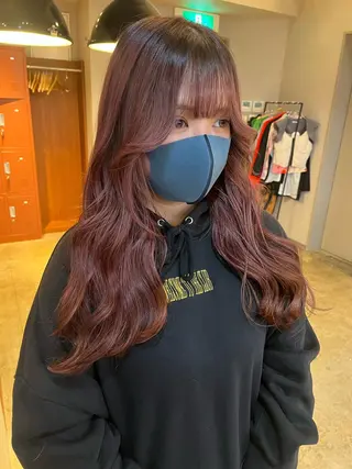 ロング カラー 🩷ハイトーン透明感 レイヤー🩷ユリカのヘアスタイル