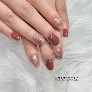 ネイル WINK DOLL 🌹MIRAIのネイルデザイン