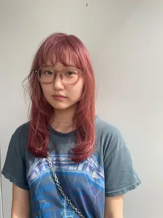 ロング カラー 🎀レイヤー/パーマ カラー/ai🎀のヘアスタイル