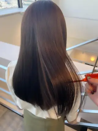 ミディアム カラー ヘアアレンジ アイブロウ ミニボブ/ブリーチ 🌈MISATOのヘアスタイル