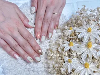 ショート カラー ネイル Le’a NailSalonのネイルデザイン