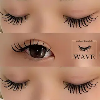 マツエク・マツパ brow&lash WAVEのマツエク・マツパデザイン