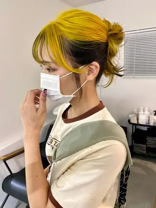 セミロング カラー natsune /レイヤーカットのヘアスタイル