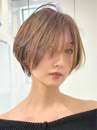 ショート taiga レイヤー /髪質改善/矯正🌈のヘアスタイル