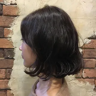 ミディアム カラー パーマ 込山 瑞帆のその他イメージ