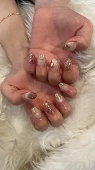 ネイル crystal ⭐︎ colorのネイルデザイン