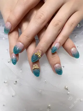 ミディアム カラー ネイル Nail NaNaのネイルデザイン