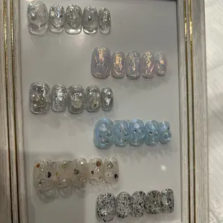 ネイル パラあり！フィルイン 美フォルムのネイルデザイン