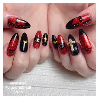 ミディアム ネイル 👑enen style👑のネイルデザイン