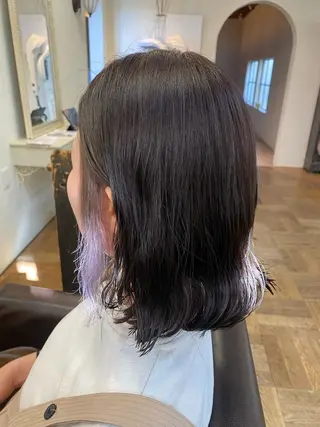 ショート カラー 【nui 茨木】 原田美紅のヘアスタイル