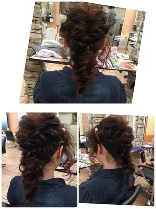 ヘアアレンジ _WHITE高槻店 yusukeのヘアスタイル