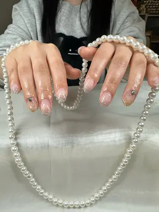 ショート カラー YING Nail🐶のネイルデザイン