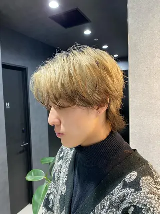 ショート カラー メンズ 【パーマ率90%】 サエキカズマのヘアスタイル