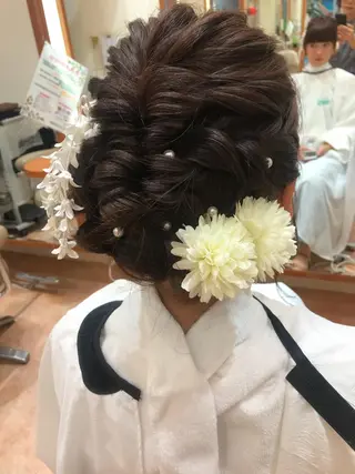 ヘアアレンジ 庄嶋 彩香のヘアスタイル