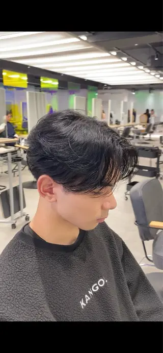 パーマ メンズ シャドウパーマ/ ルーズパーマ/メンズのヘアスタイル