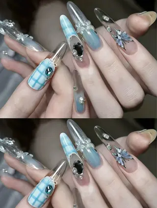 ネイル 長さだし専門店 M2　rikaのネイルデザイン