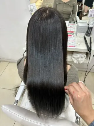 ロング 【髪質改善カラー】 瀧田嵐士🇰🇷のヘアスタイル