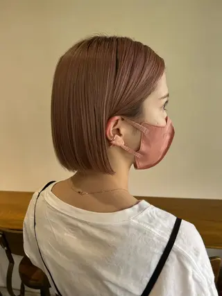 ショート カラー 金子 廉のヘアスタイル