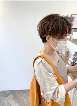 ショート はやた しおり🌾のヘアスタイル