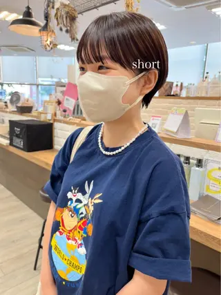ショート 初めてのショート お任せください✂️のヘアスタイル