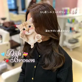 ロング カラー 新宿/艶カラー 🎀エクステKANAのヘアスタイル