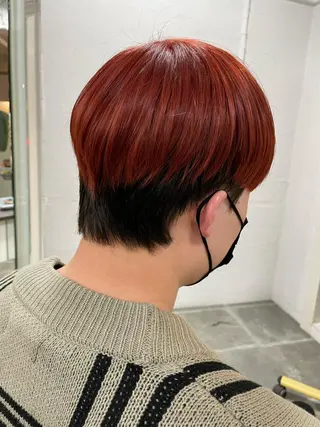 カラー メンズ 平 ちひろのヘアスタイル