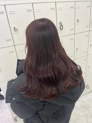 セミロング カラー 💖ミルクティー💖 あかり💖のヘアスタイル